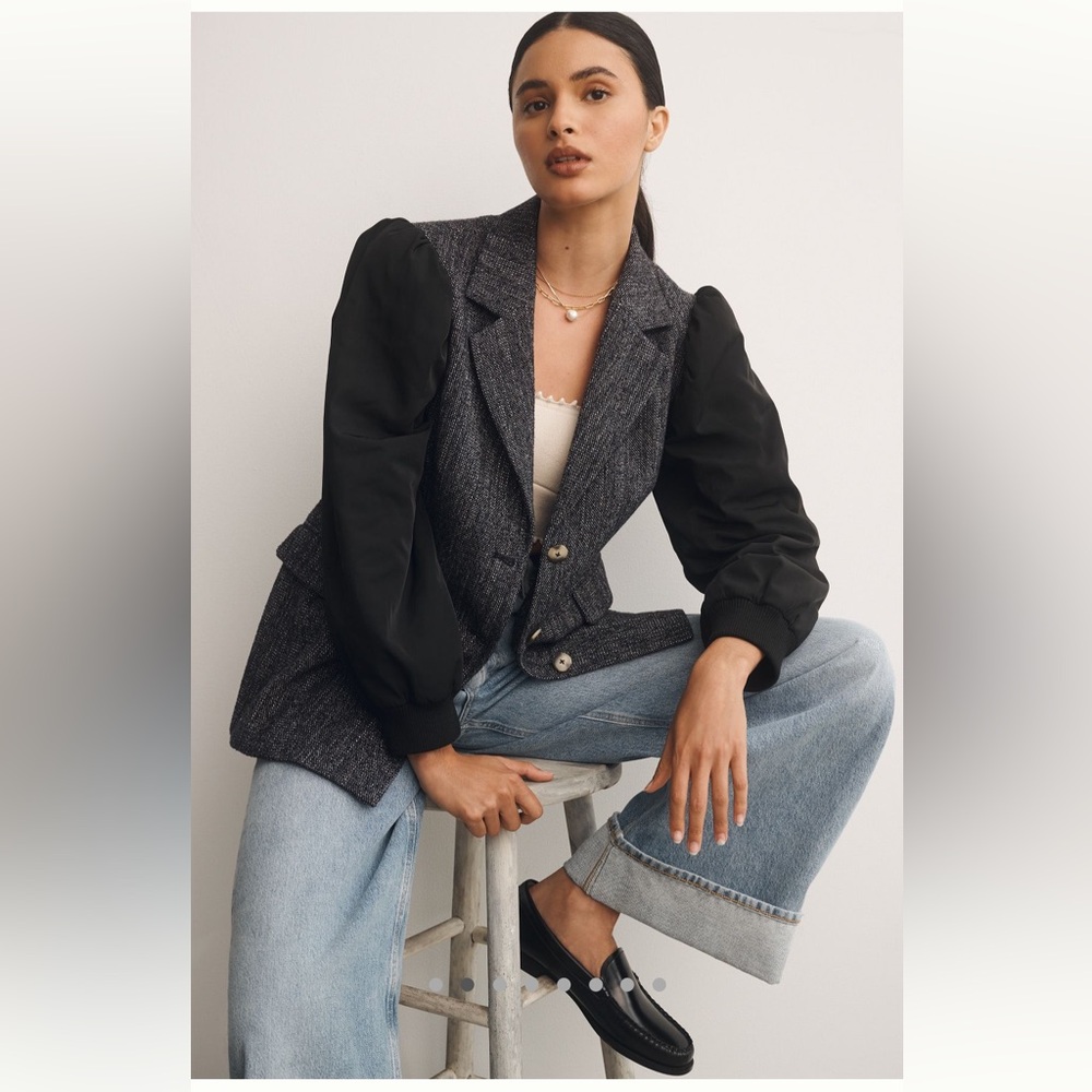 NWT Maeve Media mixed jacket - Picture 2 of 14